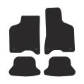 FMIC Performance Premium velor car floor mats for VW Lupo 1998-2005 oval stoppers-6