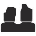 FMIC Performance Premium velor car floor mats for VW Sharan 1995-2010 5 seater version-6