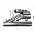 Electronic exhaust throttle 76mm-2