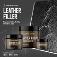 Leather Expert Leather Filler Black schwarze elastische Spachtelmasse zur Reparatur von Löchern Rissen und Lederschäden 250ml-2