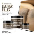 Leather Expert Leather Filler White flexible filler for repairing holes cracks and damage in leather 250ml-2