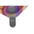 Rostfreier Flansch T25 mit Stiften-3