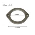 3,5'' exhaust flange - 2 bolt-3
