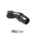 Full Flow AN Hose End Fitting 45 Degree AN-8-1