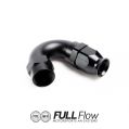 Full Flow PTFE Hose End Fitting 150 Degree AN-12-1