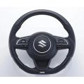 GReddy Black Carbon Steering Wheel with Red Stitch for Suzuki Swift Sport ZC33S-1