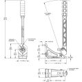 Wilwood 340-14769 Vertical Hydraulic Handbrake Lever Assembly Black-2