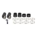 Mishimoto MMICP-F10-12MWBK Intercooler Pipe Kit for BMW F10 M5 12-16 Micro Wrinkle Black-1