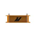 Mishimoto MMOC-13GD Universal 13-Row Oil Cooler Gold-1