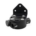 Mishimoto MMOC-RFH-M22BK Remote Oil Filter Head M22x1.5 Thread Black-2