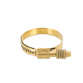 Mishimoto MMCLAMP-CTWG-117GD Constant Tension Worm Gear Clamp Gold 117mm-1