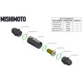 Mishimoto MMOC-PF-6 Inline-Vorfilter -6AN-3
