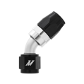 Mishimoto MMFT-SW-06-45 Aluminum AN6 45 Degree Fitting Black-1