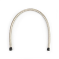 Mishimoto MMSBH-0636-PS PTFE Braided -6AN 3 Ft. Hose Stainless-1