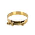 Mishimoto MMCLAMP-25GD T-Bolt Clamp Gold 68mm-2