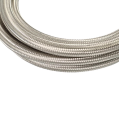 Mishimoto MMSBH-0636-PS PTFE Braided -6AN 3 Ft. Hose Stainless-3