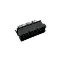 FCI Sicma 39P connector; angled; 39P;male;black Ecumaster-1