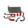 Ladeluftkühler-Montagesatz für Mitsubishi Lancer Evo X Rot-1