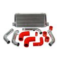 Ladeluftkühler-Montagesatz für Nissan 200sx s13 CA18DET Rot-1