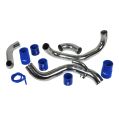 Ladeluftkühler-Montagesatz für Nissan 200sx s14 SR20DET Blau-2