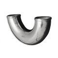 Aluminium elbow 180' 28mm, 30cm-5