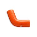 Silicone elbow 67' 25mm Orange-1