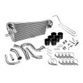 Ladeluftkühler Kit für Mazda RX-7 fd3s 13b fmrc Twin Turbo 1993-1997 Schwarz-1