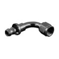 AN4 push-on 90' fitting Black-2