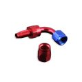 Swivel 90' AN8 fitting Red-2