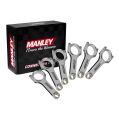 Manley 14018-6 H-beam forged rods for Nissan RB30E/T-1