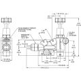 Wilwood Kombination Proportionierung Ventil mit Bremse Schalter 260-11179-2