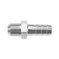 Push-On Barb Tail Hose Pipe AN10 to 14mm Fitting Adapter Fuel silver-1