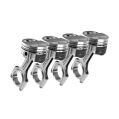 Forged pistons Wiseco + rods Manley for Mazda Miata MX-5 Protege 1.8l 16V BP 84.00mm Size +1.0mm CR 10.03-2