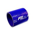 Straight silicone Coupler 6,5mm Blue 50cm-1