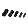 AN12 female - female connector Black-3
