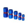 AN4 female - female connector Blue-3