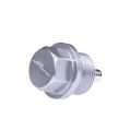 JRspec Magnetic Oil drain Sump Pan Plug Bolt M18x1.25 Opel Silver-1