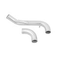 Mishimoto Mitsubishi Lancer Evolution X Lower Intercooler Pipe Kit 2008-2015 Blue Hoses-3