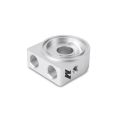  Mishimoto Öl-Sandwichplatte Silber-2