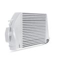 Mishimoto Subaru WRX Top Mount Intercooler Kit 2008-2014 Silver w/ Red Hose-2