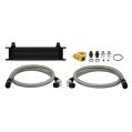 Mishimoto Universal 10 Row Thermostatic Oil Cooler Kit Black-1