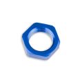 Schott-Nippelmutter AN8 Blau-3