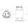 Nuke Performance 2G Fuel Surge Tank 3.0 liter for Deatschwerks DW400-7