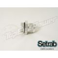 Setrab aluminum oil cooler fitting with o-ring M22 x -10JIC (-10AN)-1