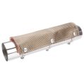 Titanium Pipe Shield 10cm x 30cm (4