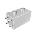2l Ölfangbehälter Flaschentank JRspec mit Fitting Kit AN10-3