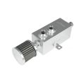 Oil catch tank JRspec model 09 Silver 18mm-1