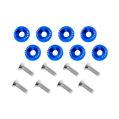 Fender Bumper Engine Bay Dress Up Washers blue-1