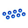 Fender Bumper Engine Bay Dress Up Washers blue-2