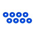 Fender Bumper Engine Bay Dress Up Washers blue-3